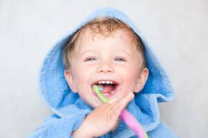 Little,Baby,Boy,With,Tooth,Brush