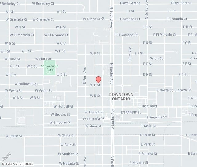 Location Map: 210 West C Street, Ste 100 Ontario, California 91762